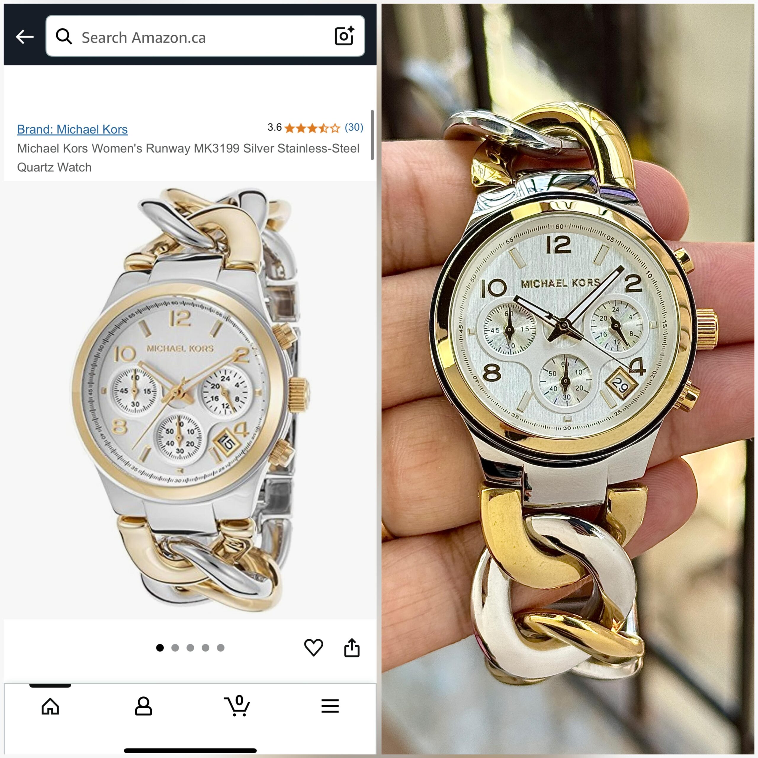 michael kors – mk3131 chain link edition michael kors – mk3131 chain link edition