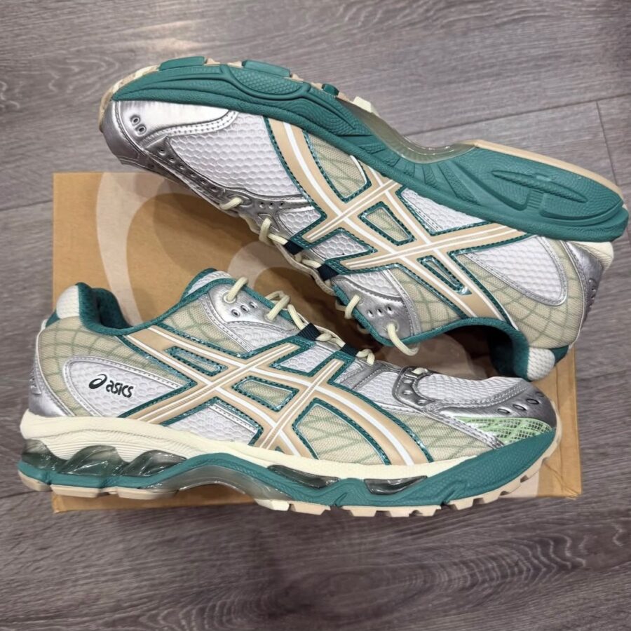 ASICS GEL NIMBUS 10.1 OFF WHITE GREEN