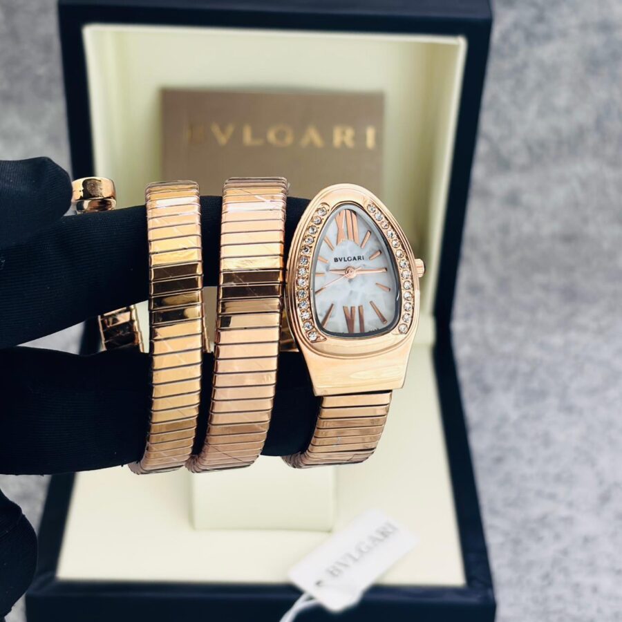 BVLGARI SERPENTI TUBOGAS ROSE WHITE