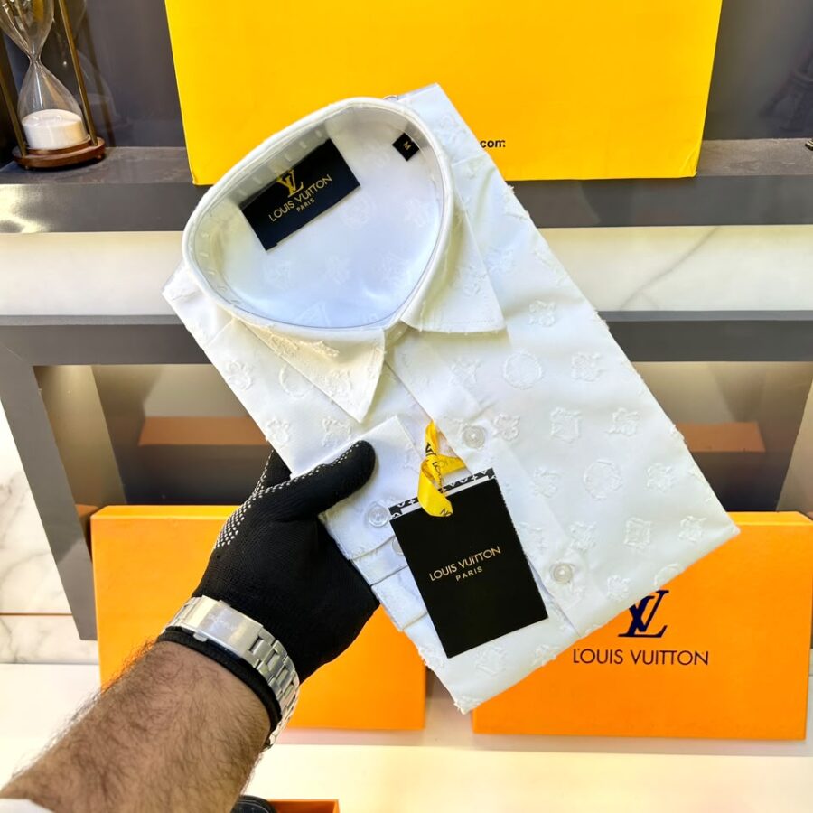 Louis Vuitton Imported Premium Shirt With Original Box Packing